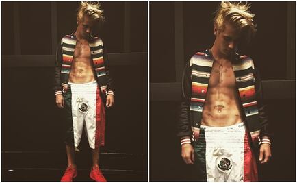 Bieber causa polémica por usar shorts con bandera de México