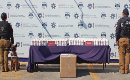 Decomisan 42 kilos de fentanilo en Puebla