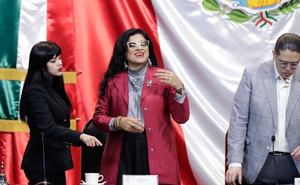 Comparecencia de la secretaria de Cultura, Alejandra Frausto, en la Cámara de Diputados. Foto: Diego Simón/EL UNIVERSAL.