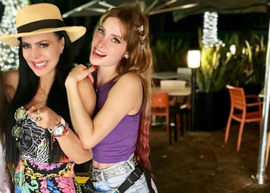 Maribel Guardia e Imelda Garza se conocieron en 2013, cuando la joven comenzó su relación con Julián Figueroa.
Foto: Instagram