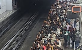 Desalojan Línea 7 del Metro CDMX: Reportan retrasos de hasta 20 minutos y estaciones saturadas