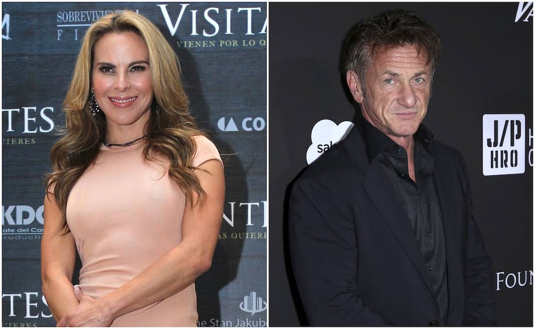 Kate del Castillo y Sean Penn. Foto: Archivo 