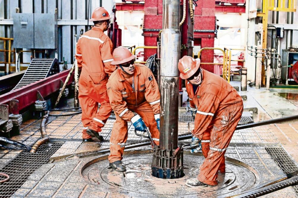 Vínculo.Casi 68% del PIB de Campeche depende de la minería petrolera según datos reportados por expertos. (ARCHIVO EL UNIVERSAL)