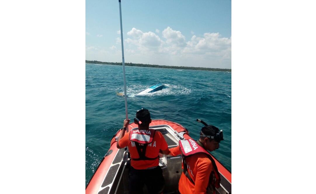 Marina asegura embarcación con cocaína en Quintana Roo