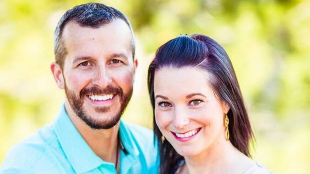Chris Watts y su esposa