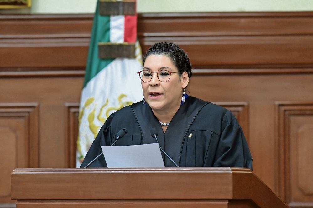 Lenia Batres Guadarrama, ministra de la Suprema Corte de Justicia de la Nación. Foto: Archivo/ EL UNIVERSAL