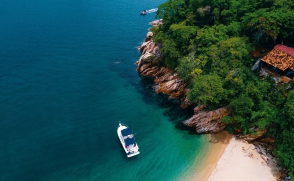 Majahuitas, una de las playas más bellas, cerca de Puerto Vallarta