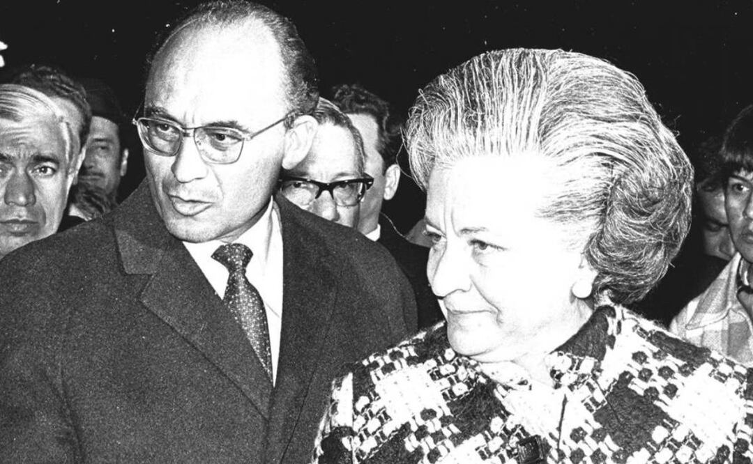 Foto: Archivo/El Universal/María Esther Zuno y su esposo Luis Echavarría