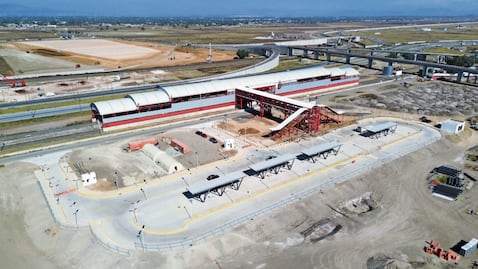 Avanzan obras en los Cetram del Suburbano al AIFA