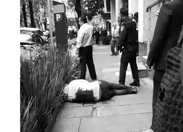 Policía frustra asalto en Polanco; muere un asaltante