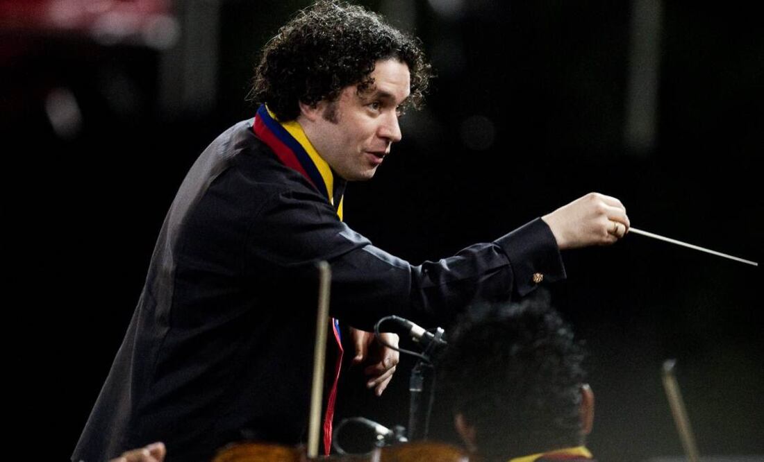 La Orquesta Sinfónica Simón Bolívar, con la dirección de Gustavo Dudamel, intervendrá en los tres últimos conciertos programados en Milán. FOTO: Miguel Gutiérrez/EFE.