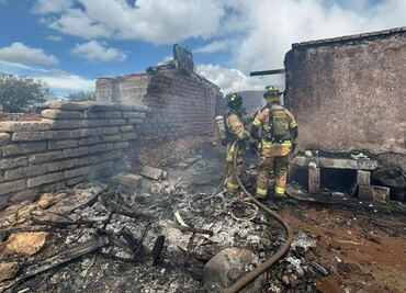 Incendio en vivienda de Guadalupe, Zacatecas, fue causado por "huachicoleo", confirman autoridades; hay una persona muerta