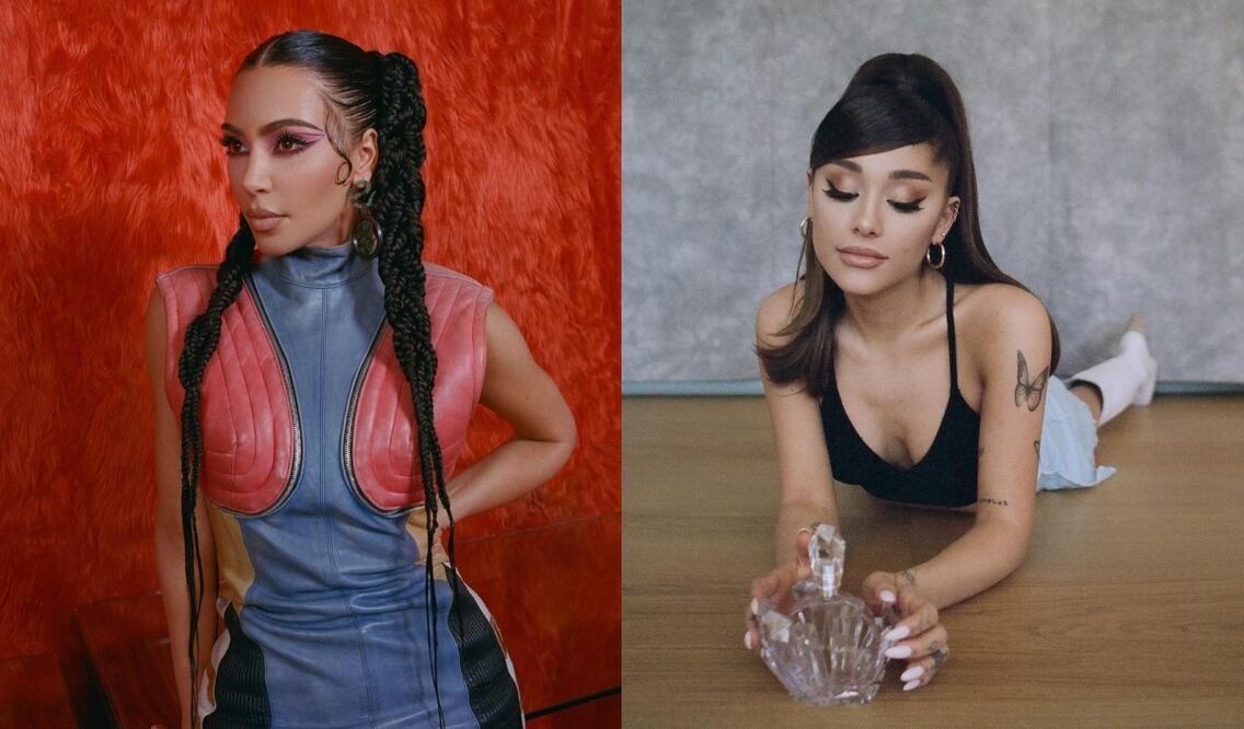 Que estas tendencias en pelo largo sean tus aliadas para verte fabulosa en todo momento / Foto: Instagram @kimkardashian @arianagrande