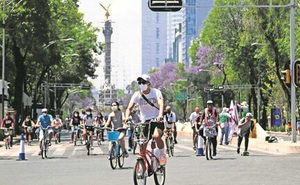 Por marchas del día del Trabajo habrá cambios en paseo ciclista