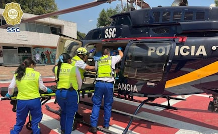 Trasladan vía aérea a 4 niños intoxicados en Tlalpan; presentaron problemas respiratorios por cocina de anafre