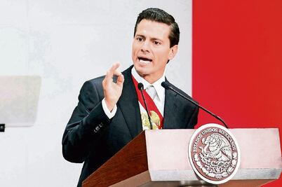 Rechaza Peña pedir tregua a la población  