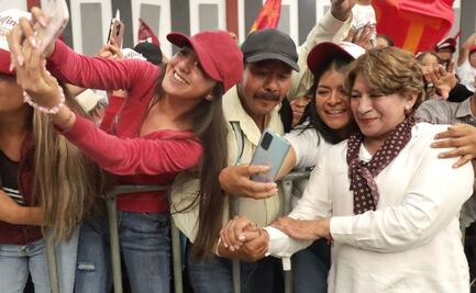 “En este proyecto cabemos todos y juntos vamos a ganar”: Delfina Gómez recibe a exlíderes de MC en Villa del Carbón