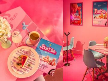 Acércate al mundo de Barbie y come en su cafetería pop up