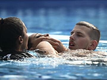 No es la primera vez que Anita Álvarez se desmaya en una competencia