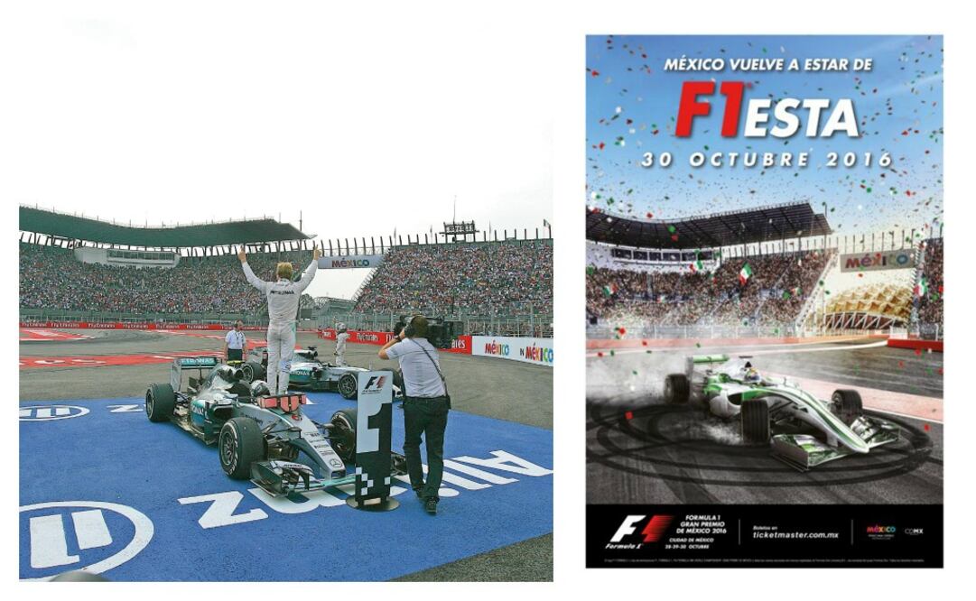 En marcha las actividades para el GP de México 2016