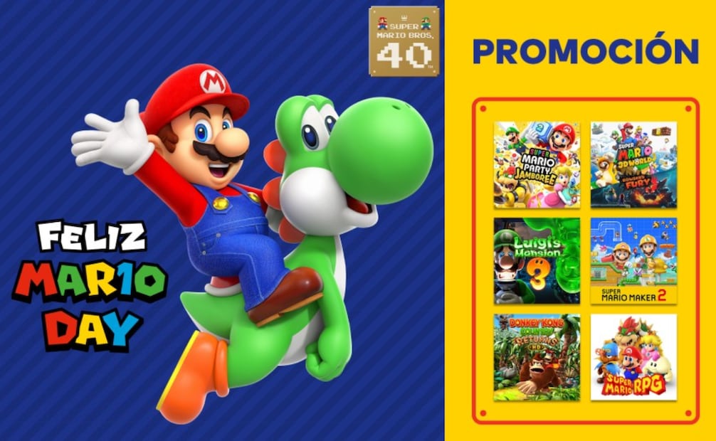 Cada 10 de marzo se celebra el Día de Mario Bros. Foto: Nintendo