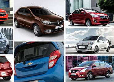 Los 10 autos más baratos de México en 2018