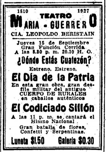 Cuando la Independencia solo la celebraban los ricos