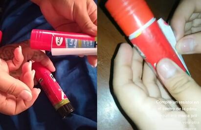 ¿Surtiendo la lista de útiles? Denuncian venta de lápiz adhesivo pirata en locales del Centro CDMX