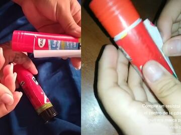 ¿Surtiendo la lista de útiles? Denuncian venta de lápiz adhesivo pirata en locales del Centro CDMX