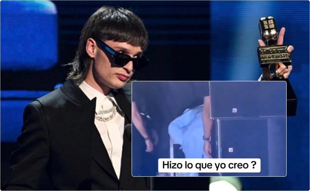 Un video viral del concierto de Peso Pluma ha generado debate en redes sociales. Foto: Tomada de X @ElPesoPluma y captura de video @porktendencia.