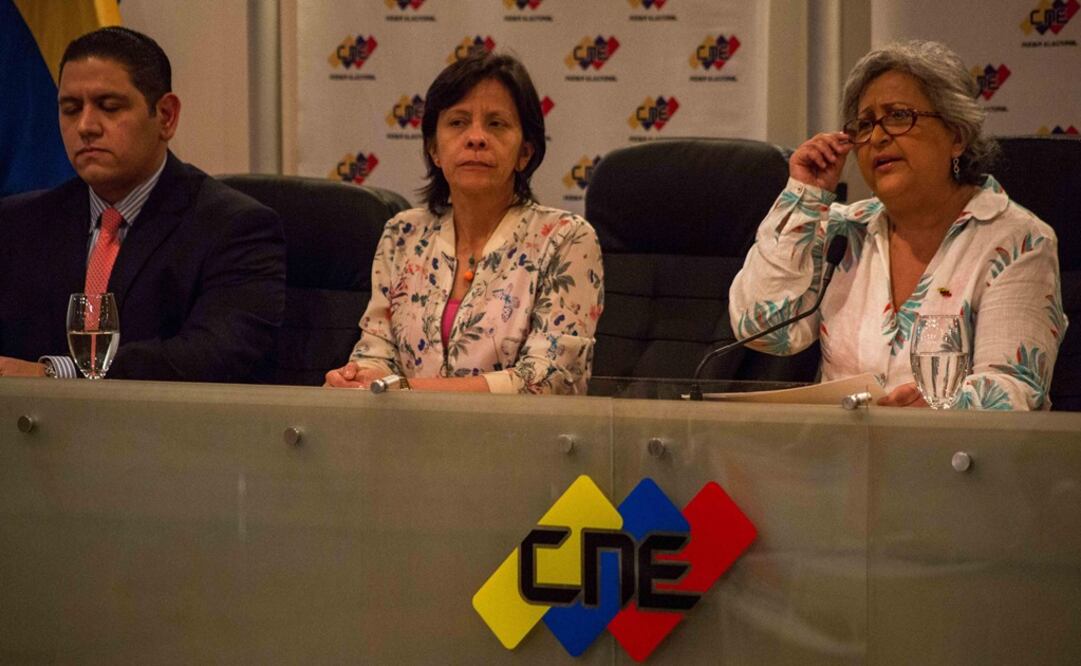 La presidenta del Consejo Nacional Electoral (CNE) de Venezuela, Tibisay Lucena (Foto: EFE)