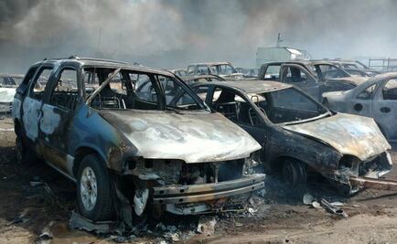 Controlan incendio en corralón de Veracruz