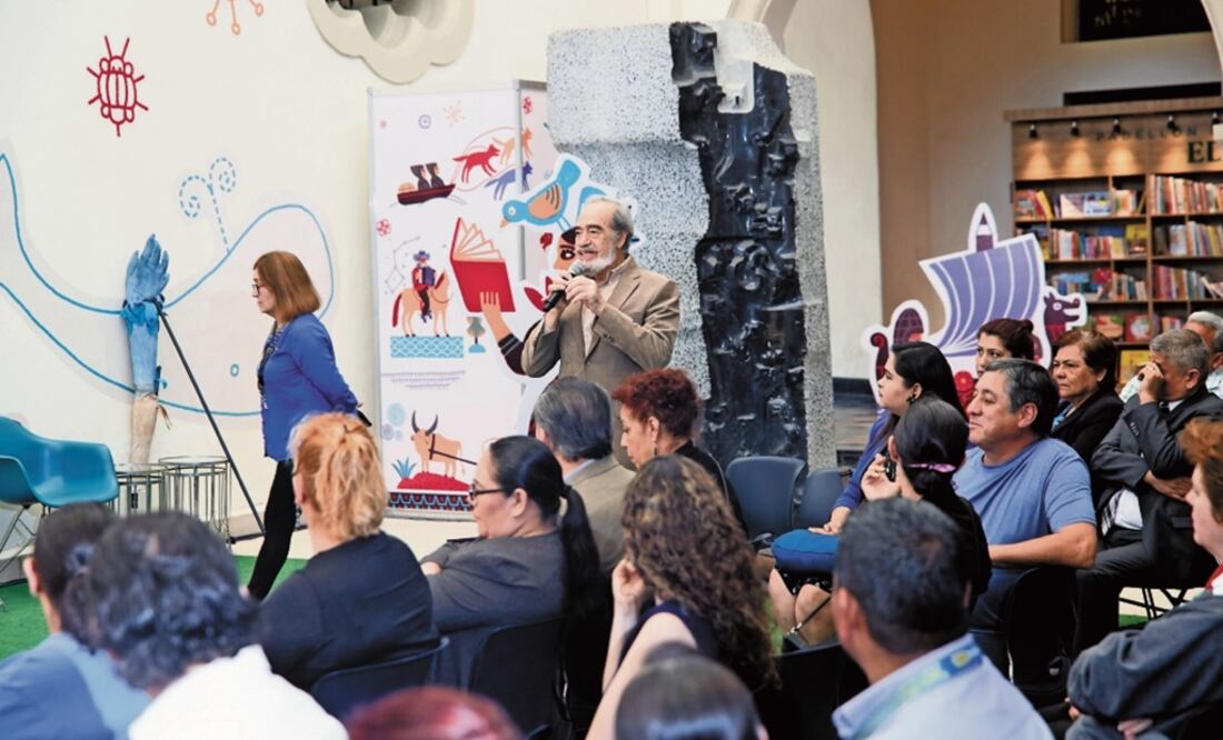 El nombramiento de Abraham Nuncio Limón se dio a conocer durante la Feria Universitaria del Libro UANLEER, en Monterrey. Foto: CORTESÍA UANL