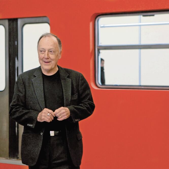 Lance Wyman asegura ser el creador del logo de los juegos olímpicos México 68; hijo del arquitecto Pedro Ramírez lo acusa de plagio. ARCHIVO EL UNIVERSAL