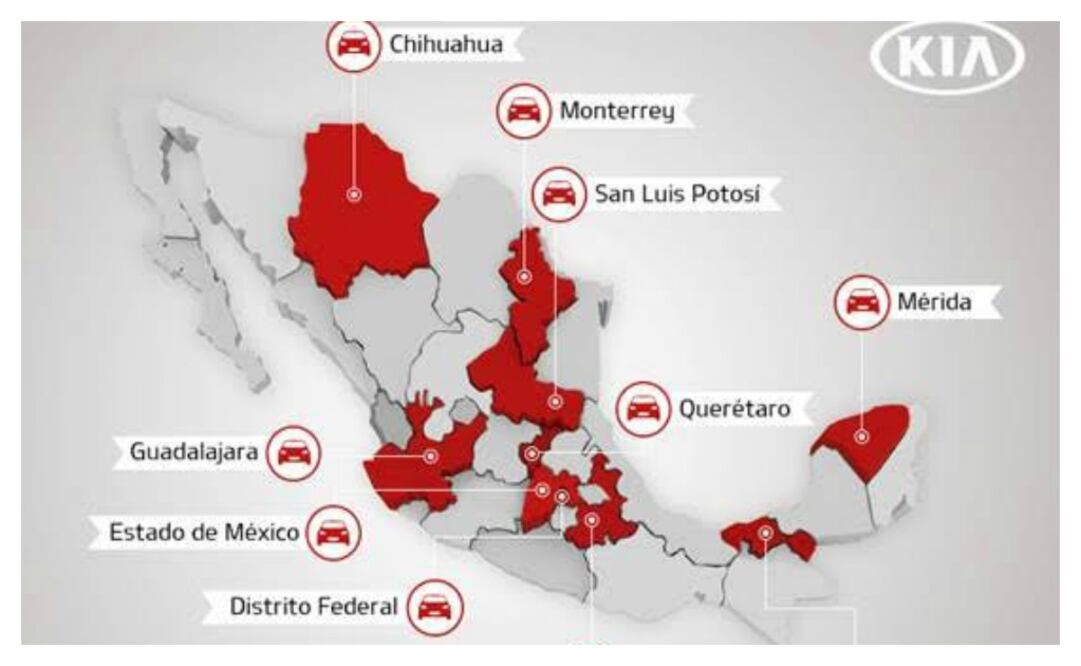 KIA sigue con crecimiento en México 