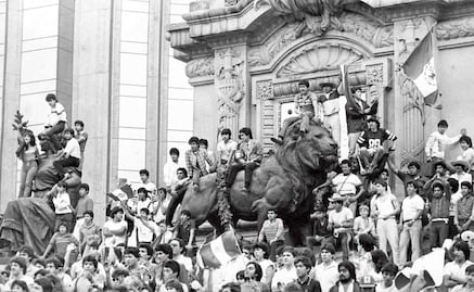 Los daños que sufrió el Ángel en el mundial México 86