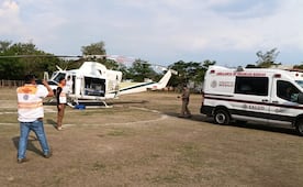 Brigadistas de Protección Civil resultaron quemados durante combate a incendio en Chiapas; uno es reportado como crítico