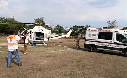 Brigadistas de Protección Civil resultaron quemados durante combate a incendio en Chiapas; uno es reportado como crítico