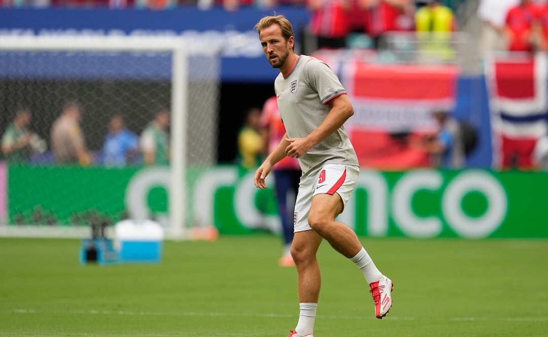 Harry Kane con la selección de Inglaterra, durante los Cuartos de Final del Mundial de 2026 - Foto: AP