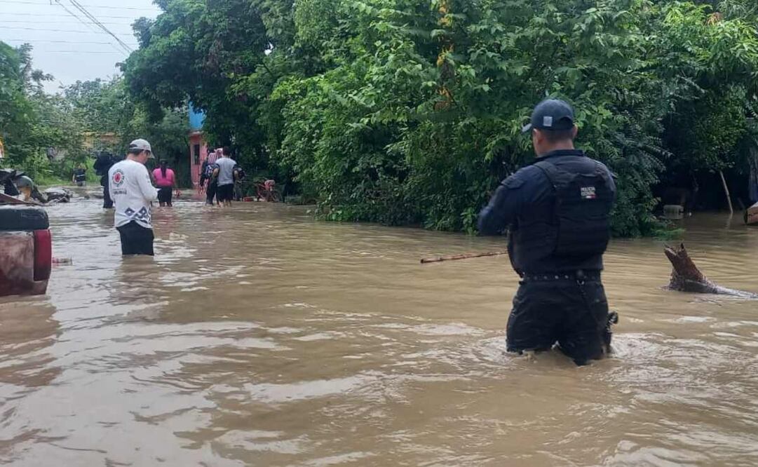 En temporada de lluvias, es habitual la inundación de zonas bajas o cercanas a grandes ríos. Foto: Especial
