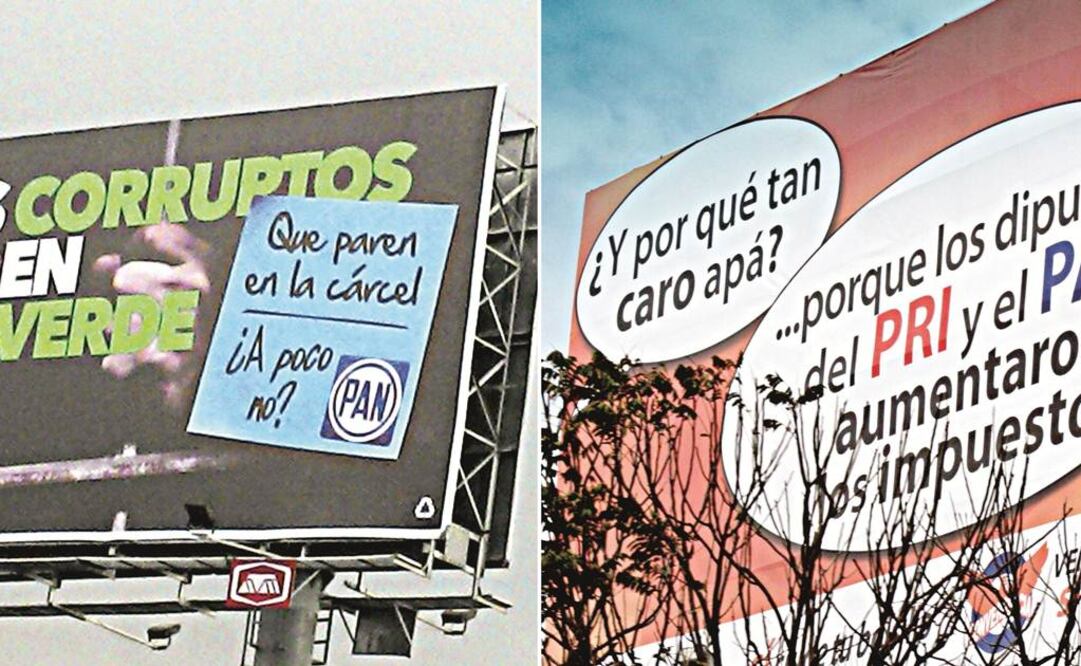 En las campañas electorales predominaron los mensajes de la mayoría de los partidos para descalificar al adversario