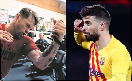 Aficionados mexicanos piden al Canelo Álvarez "poner en su lugar" a Piqué burlas hacia la Selección