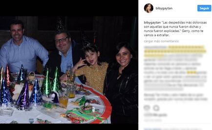 Bibi Gaytán lamentó la muerte de Gerardo Gallardo