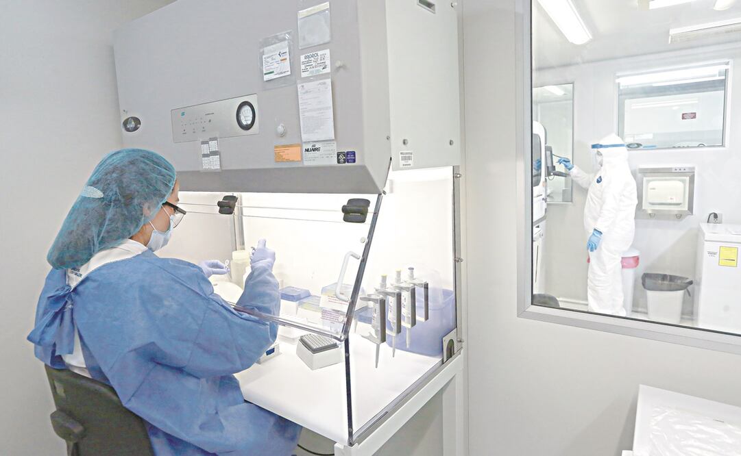 El Laboratorio Estatal de Salud Pública de Chihuahua cuenta con tecnología de punta y sus rigurosos procesos de calidad le permiten procesar miles de pruebas de diversas patologías y obtener resultados en corto tiempo. Foto: CHRISTIAN TORRES. EL UNIVERSAL