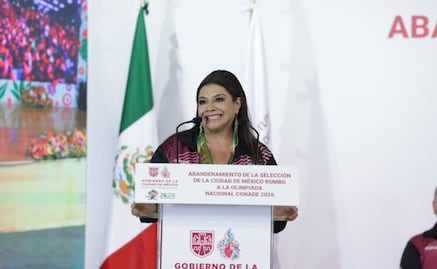Clara Brugada anuncia apoyos a medallistas; otorgará hasta 20 mil pesos a ganadores en la Olimpiada Nacional 2026