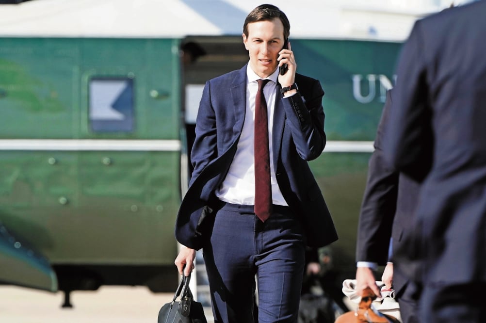 Jared Kushner, yerno del presidente de EU, Donald Trump. Foto: JOSHUA ROBERTS. REUTERS