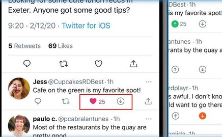 Twitter activa “botón de voto negativo” en todo el mundo
