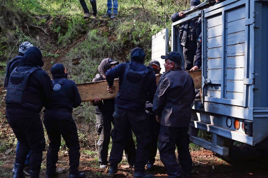 Los talamontes están bien organizados, por lo que para cuidar su integridad, los brigadistas se apoyan en corporaciones federales armadas, dice inspector. Foto: Hugo Salvador