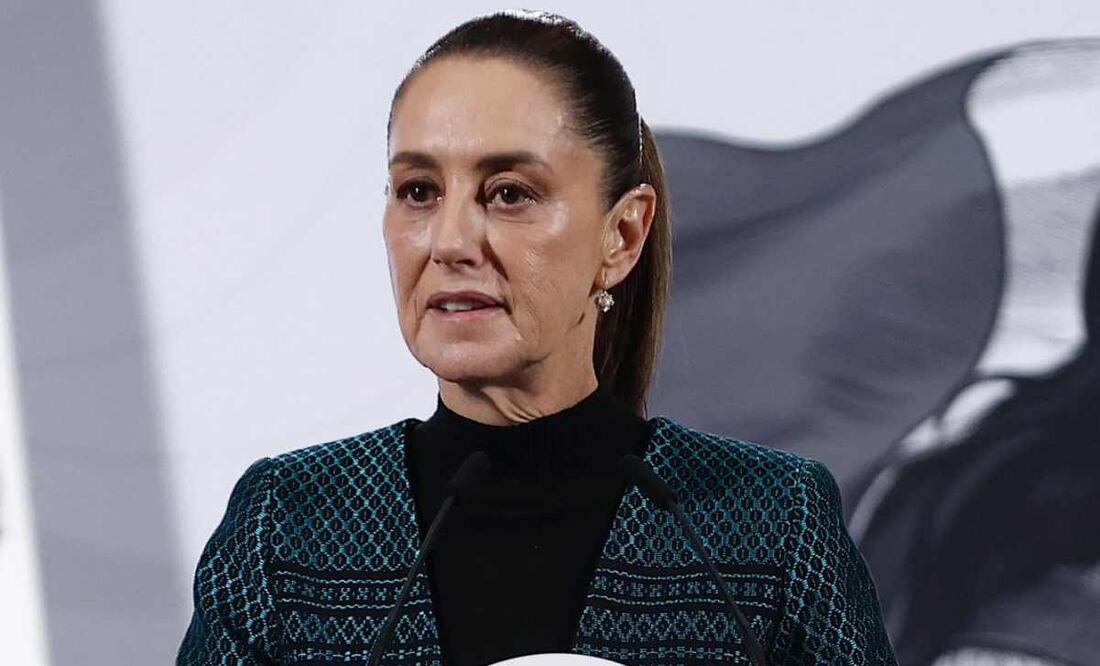 , presidenta de México, durante la mañanera del 4 de noviembre del 2025. Foto: Berenice Fregoso / EL UNIVERSAL.