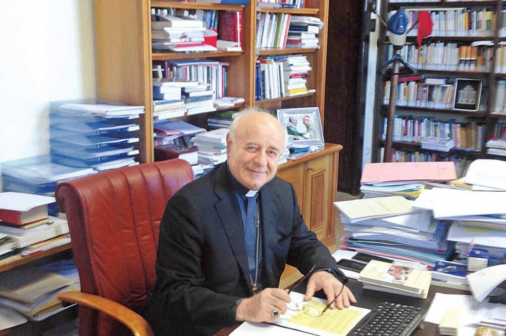 Vincenzo Paglia, presidente del Pontificio Consejo para la Familia (JORGE GUTIÉRREZ. EL UNIVERSAL)